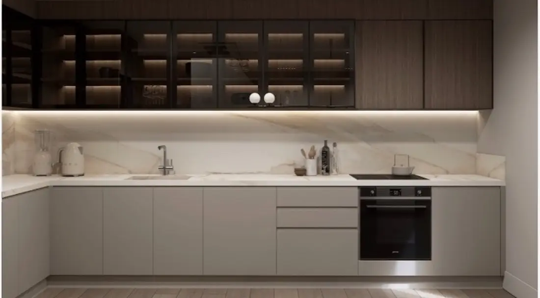 Fitted kitchen